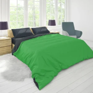 Malachite Green Color Duvet Cover 1