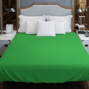 Malachite Green Color Duvet Cover