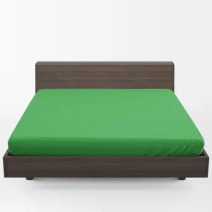 Malachite Green Color Fitted Sheet 1