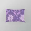 Malva Flowers Pattern Pillow Case