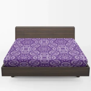 Mandala Oriented Ethnic Pattern Fitted Sheet 1