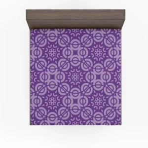 Mandala Oriented Ethnic Pattern Fitted Sheet