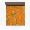 Mandarin Slice Mandarin Pattern Fitted Sheet