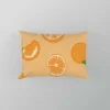 Mandarin Slices Pattern Pillow Case