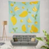 Mango Sliced And Cube Cuts Wall Tapestry