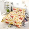 Maple Leaves Seamless Pattern Bedding Set