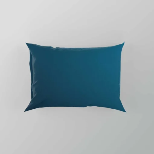 Marine Blue Gradient Pillow Case