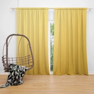 Matt Gold Color Curtain