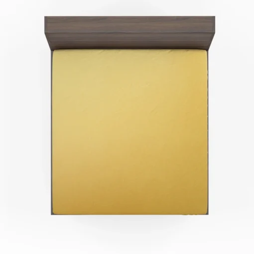 Matt Gold Color Fitted Sheet