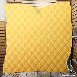 Matt Gold Color Quilt Blanket