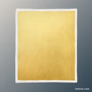 Matt Gold Color Sherpa Fleece Blanket 1