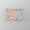 Maze Geometric Seamless Pattern Pillow Case