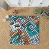 Maze-inspired Seamless Pattern Rug