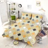 Meandrous Ikat Pattern Bedding Set