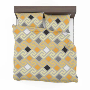 Meandrous Ikat Pattern Bedding Set 2