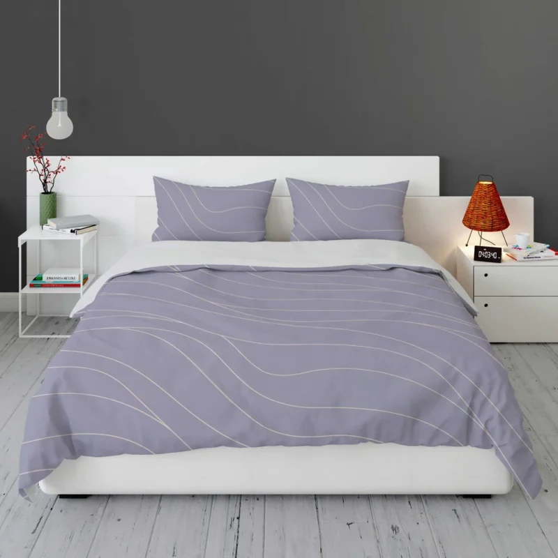 Melrose Abstract Wavy Design Bedding Set 1