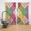 Mexican Talavera Attractive Colored Curtain