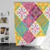 Mexican Talavera Attractive Colored Shower Curtain