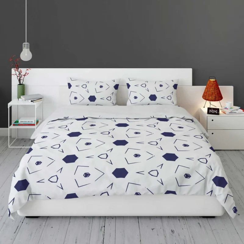 Mini Hexagon Abstract Pattern Bedding Set 1