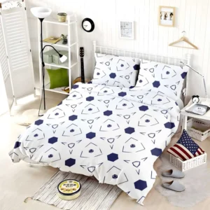 Mini Hexagon Abstract Pattern Bedding Set