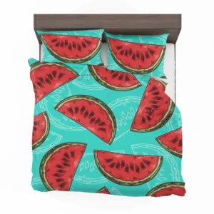 Mini Love Watermelon Sliced Bedding Set 2