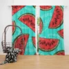 Mini Love Watermelon Sliced Curtain