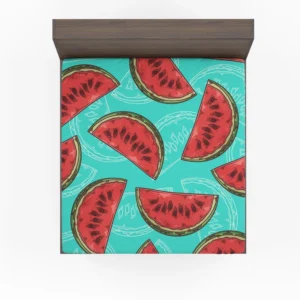 Mini Love Watermelon Sliced Fitted Sheet