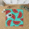 Mini Love Watermelon Sliced Rug