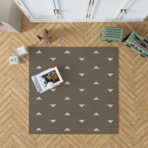 Mini Triangle Chic Minimalist Rug