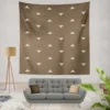 Mini Triangle Chic Minimalist Wall Tapestry