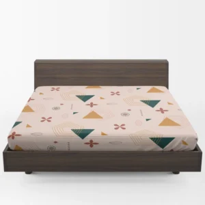 Mini Triangle Geometric Pattern Fitted Sheet 1