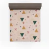 Mini Triangle Geometric Pattern Fitted Sheet