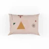 Mini Triangle Geometric Pattern Pillow Case