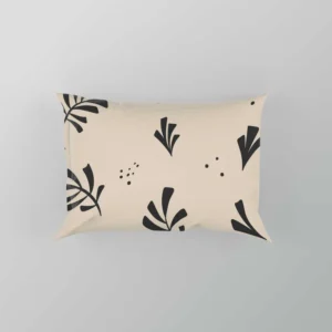 Minimal Botanical Design Pillow Case