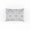 Minimal  Flat Lines Pattern Pillow Case