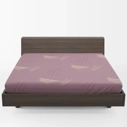 Minimal Scratches Pattern Fitted Sheet 1