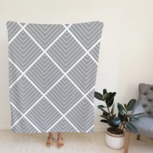 Minimalist Aesthetic Contemporary Fleece Blanket