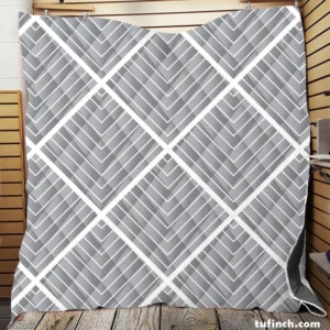 Minimalist Aesthetic Contemporary Quilt Blanket