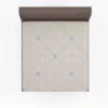 Minimalist Beige Pattern Fitted Sheet