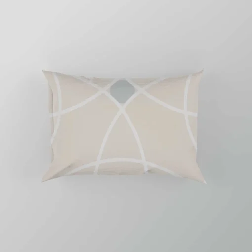 Minimalist Beige Pattern Pillow Case