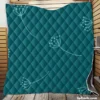 Minimalist Dandelion Floral Design Quilt Blanket