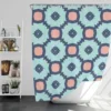 Minimalist Ethnic Design Shower Curtain