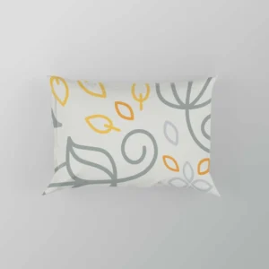 Minimalist Indian Floral Pattern Pillow Case