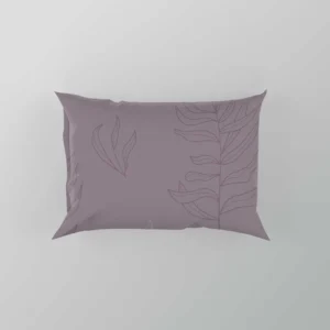 Minimalist Style Olive Branch Design Pillow Case