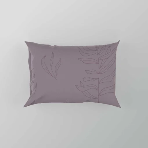 Minimalist Style Olive Branch Design Pillow Case