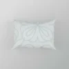 Minimalistic Abstract Floral Design Pillow Case