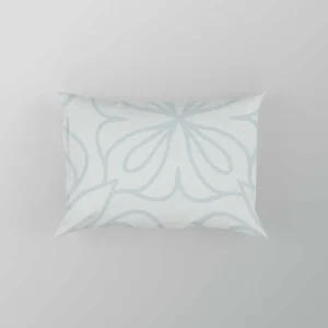 Minimalistic Abstract Floral Design Pillow Case