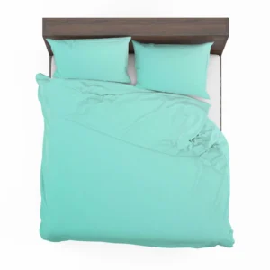 Mint Green Solid Color Bedding Set 2