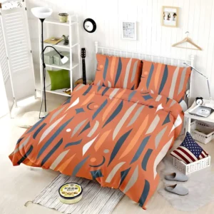 Modern Abstract Collage Pattern Bedding Set