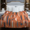 Modern Abstract Collage Pattern Duvet Cover